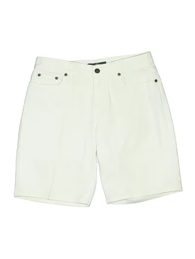 Pre-owned Lauren Jeans Co. Khaki Shorts In White