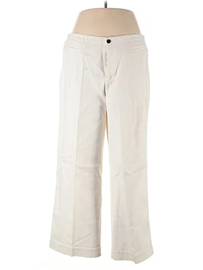 Pre-owned Lauren Jeans Co. Khakis In Ivory