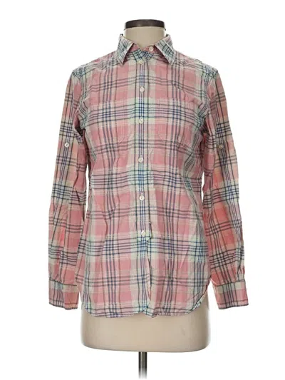 Pre-owned Lauren Jeans Co. Long Sleeve Button Down Shirt In Pink