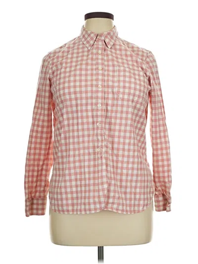 Pre-owned Lauren Jeans Co. Long Sleeve Button Down Shirt In Pink