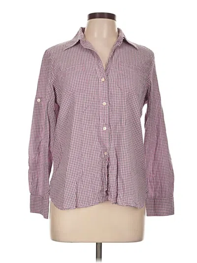 Pre-owned Lauren Jeans Co. Long Sleeve Button Down Shirt In Pink