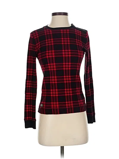 Pre-owned Lauren Jeans Co. Long Sleeve T-shirt In Red