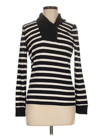 Pre-owned Lauren Jeans Co. Long Sleeve Top In Black