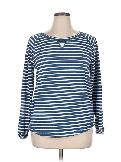 Pre-owned Lauren Jeans Co. Long Sleeve Top In Blue