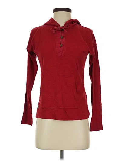 Pre-owned Lauren Jeans Co. Long Sleeve Top In Burgundy