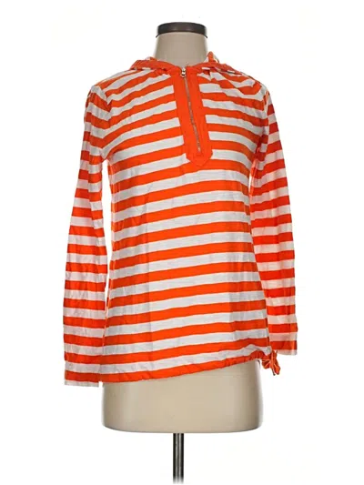 Pre-owned Lauren Jeans Co. Long Sleeve Top In Orange