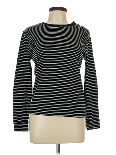 Pre-owned Lauren Jeans Co. Long Sleeve T-shirt In Black