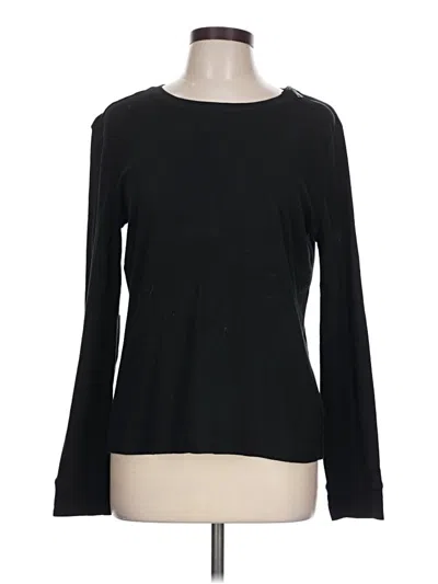 Pre-owned Lauren Jeans Co. Long Sleeve T-shirt In Black