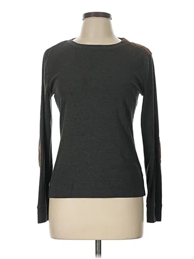 Pre-owned Lauren Jeans Co. Long Sleeve T-shirt In Gray