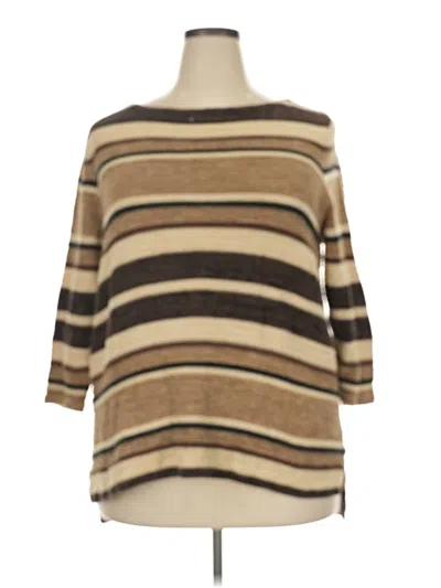Pre-owned Lauren Jeans Co. Pullover Sweater In Brown