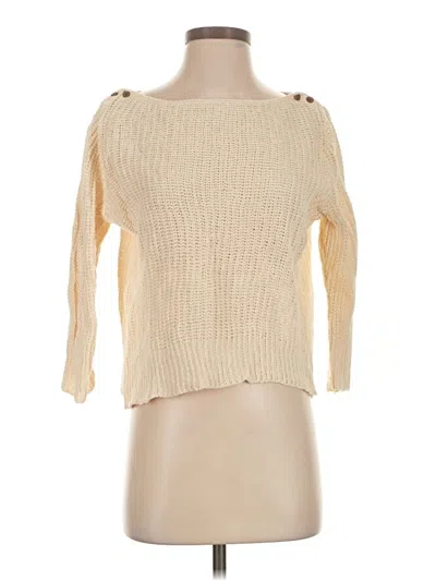 Pre-owned Lauren Jeans Co. Pullover Sweater In Ivory