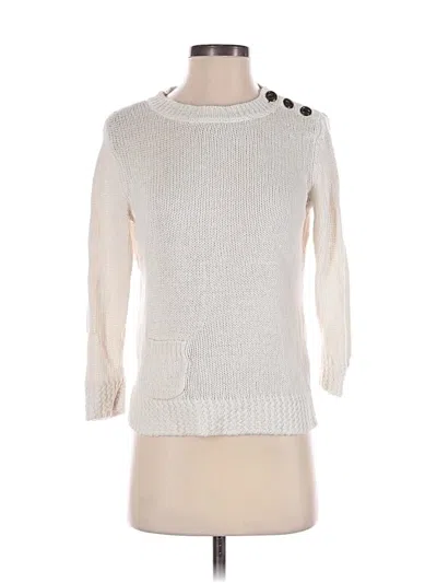 Pre-owned Lauren Jeans Co. Pullover Sweater In Ivory