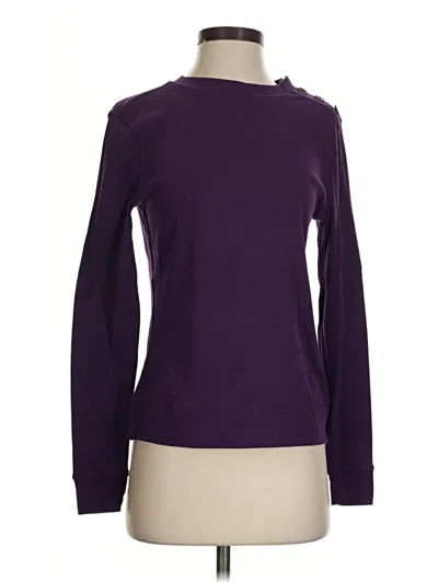 Pre-owned Lauren Jeans Co. Pullover Sweater In Purple