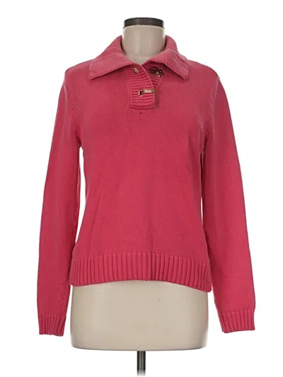 Pre-owned Lauren Jeans Co. Pullover Sweater In Red