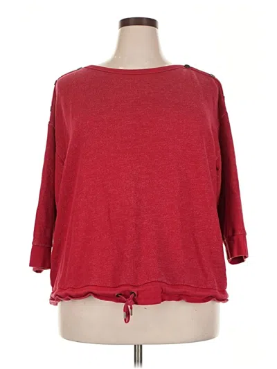 Pre-owned Lauren Jeans Co. Pullover Sweater In Red