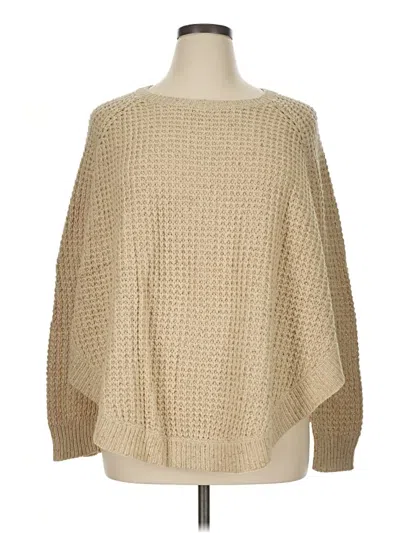 Pre-owned Lauren Jeans Co. Pullover Sweater In Tan