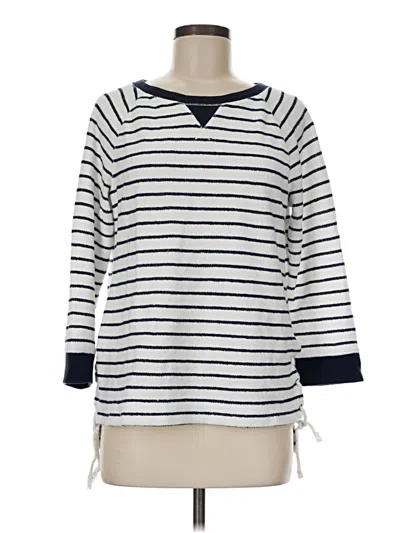 Pre-owned Lauren Jeans Co. Pullover Sweater In White