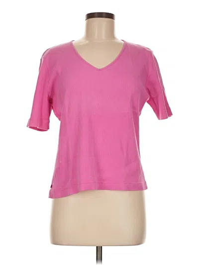 Pre-owned Lauren Jeans Co. Short Sleeve T-shirt In Pink