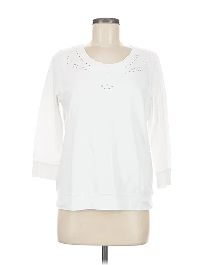 Pre-owned Lauren Jeans Co. Sweatshirt In White