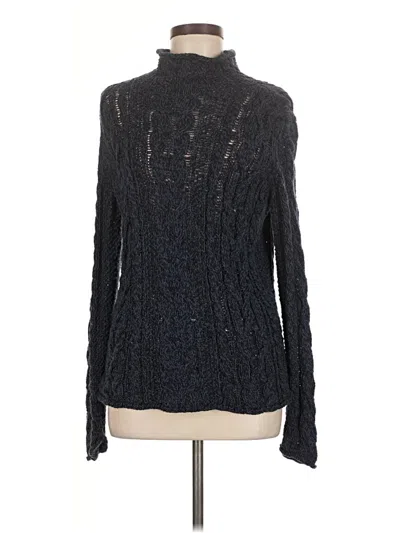 Pre-owned Lauren Jeans Co. Turtleneck Sweater In Black