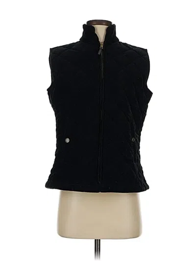 Pre-owned Lauren Jeans Co. Vest In Black