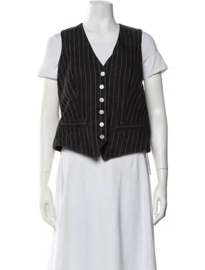 Pre-owned Lauren Jeans Co. Vintage Late 2000's - Early 2010's Vest In Black
