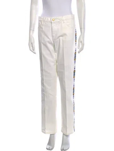 Pre-owned Lauren Jeans Co. Vintage Straight Leg Jeans In White