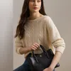 Laurèn Leather Small Marcy Satchel In Black