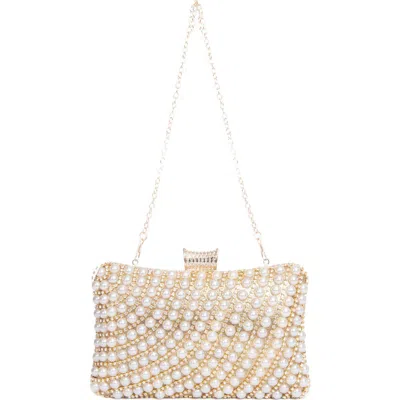 Lauren Lorraine Adore Clutch In Gold