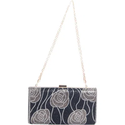 Lauren Lorraine Bouquet Clutch In Black
