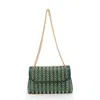 Lauren Lorraine Celine Clutch In Green