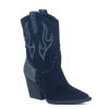 Lauren Lorraine Cisco Boot In Blue