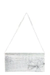 Lauren Lorraine Colleen Clutch In Silver