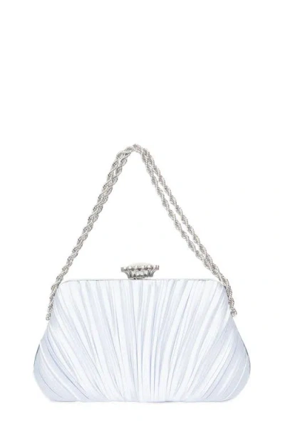 Lauren Lorraine Debbie Clutch In Silver