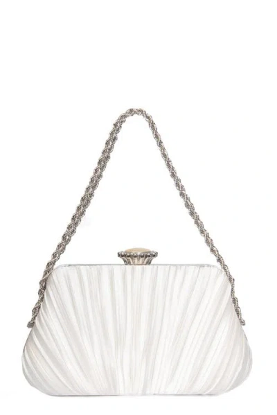 Lauren Lorraine Debbie Clutches In White