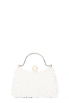 Lauren Lorraine Dede Clutch In White