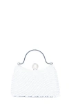 Lauren Lorraine Dede Clutch In White