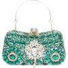Lauren Lorraine Elegant Clutch In Green