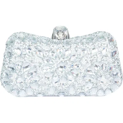 Lauren Lorraine Elegant Clutch In Silver