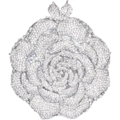 Lauren Lorraine Glam Clutches In Silver