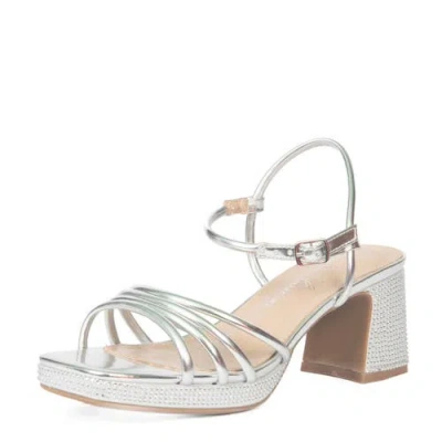 Lauren Lorraine Janie Sandals In Metallic