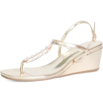 Lauren Lorraine Laynie Sandals In Gold