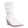 Lauren Lorraine Linsey Boot In White