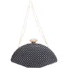 Lauren Lorraine Liz Clutch In Black