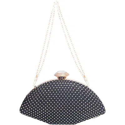 Lauren Lorraine Liz Clutch In Black