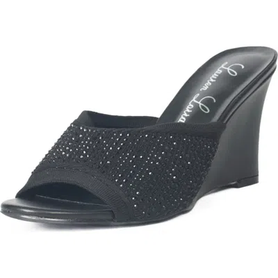 Lauren Lorraine Martha-2 Sandals In Black