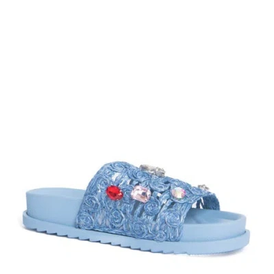 Lauren Lorraine Rose Sandal In Blue