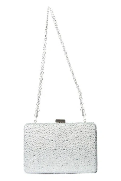 Lauren Lorraine Sam Clutch In Silver