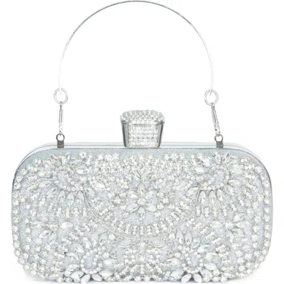 Lauren Lorraine Sofie Clutch In Silver