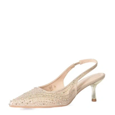 Lauren Lorraine Sylvia Pumps In Gold